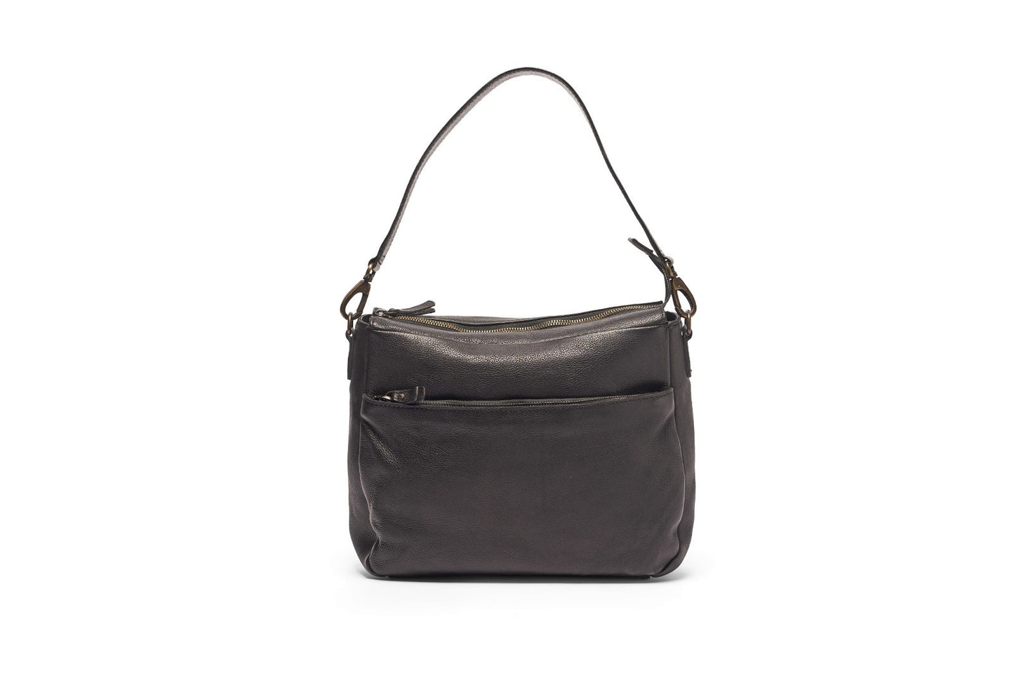 'Camilla' Leather Shoulder Bag