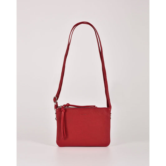 Fulton Soft Leather Double Pouch Crossbody