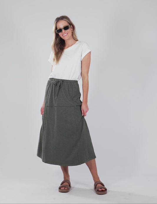 Jayne Skirt - Khaki