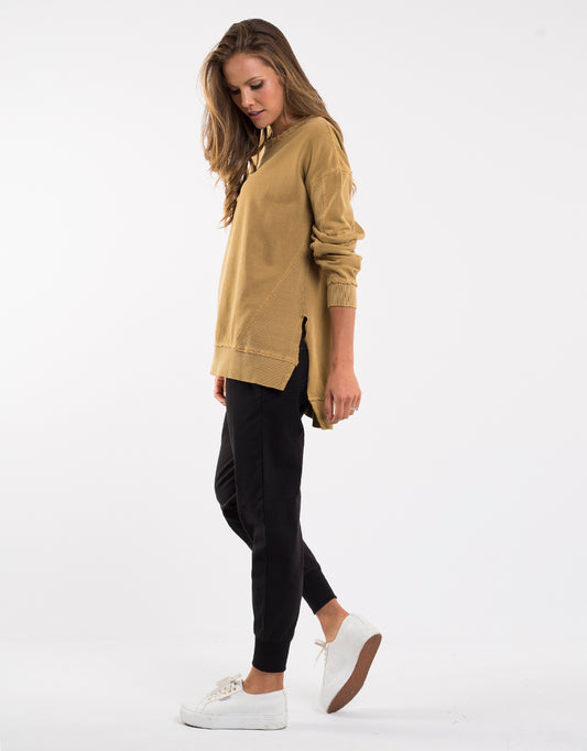 Buy Foxwood Fleur Crew Mustard Yellow Buy Foxwood Online Buy Foxwood Clothing Online Buy Foxwood Clothing Australia Foxwood Fleur Crew mustard Foxwood Stockist Fleur Crew Jumper Foxwood Fleur Jumper Basic State Foxwood Clothing stockist