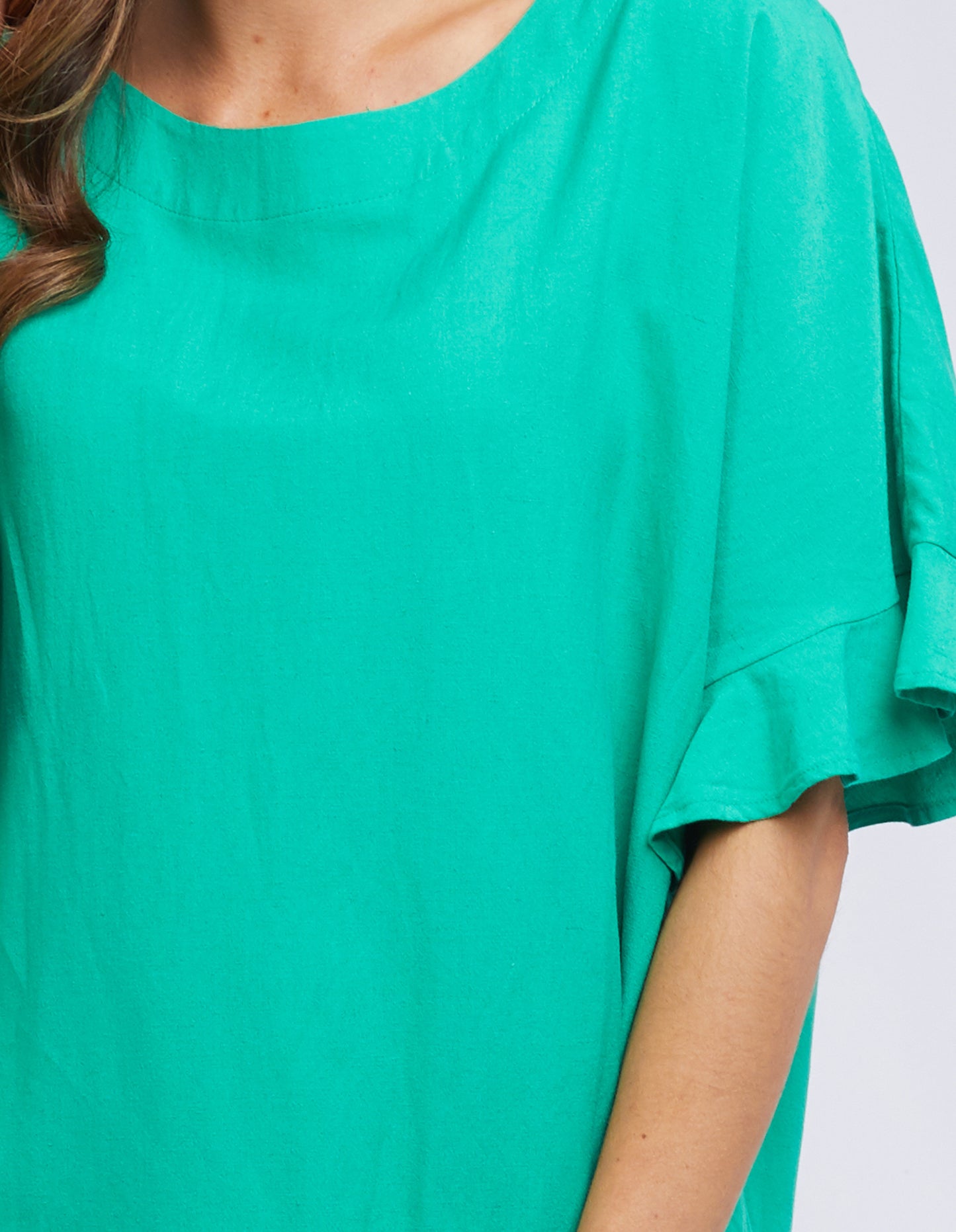 Buy Elm Embrace Clothing Online Shop Elm Embrace Miranda Top Online Elm Embrace Miranda Top Green Apple Shop Elm Clothing online