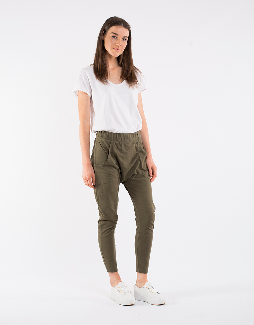 Plus Size Weekender Lounge Pant - Khaki
