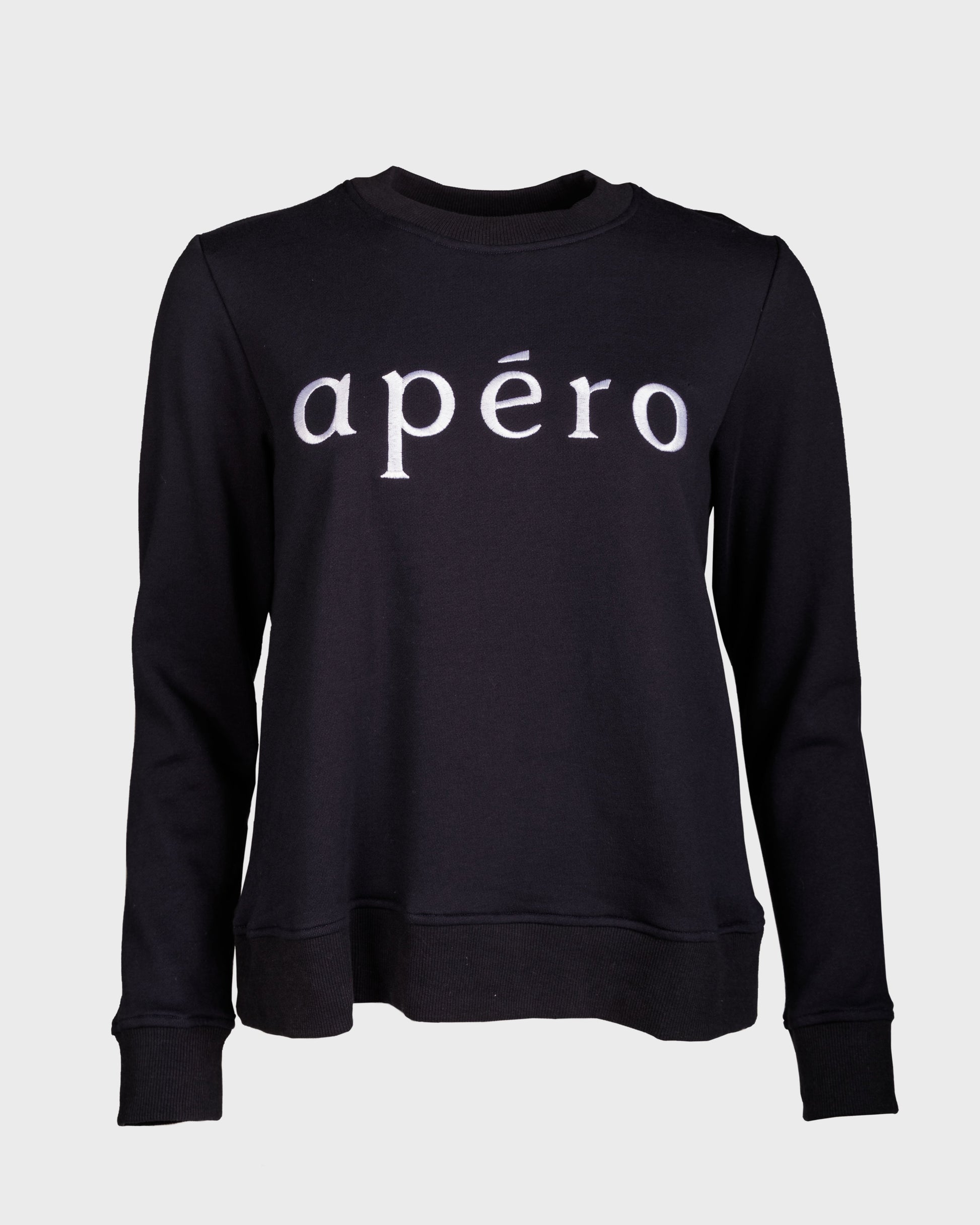 Apero Jumper Navy Apero Embroidered Jumper Navy Apero Jumper Apero Australia Basic State
