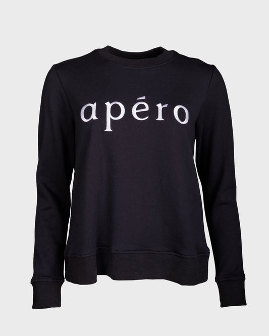 Apero Jumper Navy Apero Embroidered Jumper Navy Apero Jumper Apero Australia Basic State