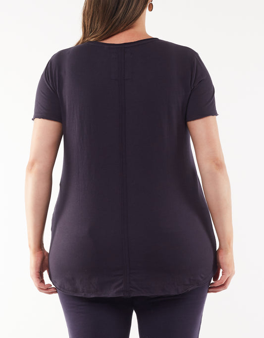 Elm Vee Tee Navy Elm V Tee Navy Elm Stockist Elm Online Stockist Elm Australian Stockist Elm Plus Size Clothing V Neck Tee Elm Navy Tee Plus Size Basic State Australian Elm Stockist Elm Sydney Stockist Elm Melbourne Stockist Elm Perth Stockist Elm Brisbane Stockist Elm Plus size Vee Tee Navy Elm Plus Size V Tshirt Navy Elm Perth Stockist