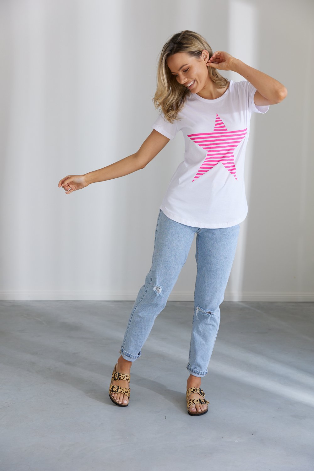 Shop Jovie Australian Stockists Buy jovie Clothing online australian Jovie the label Stockists Buy Star tees Online Jovie Star Tee for sale Jovie Evie Star Tee Line Star Tee