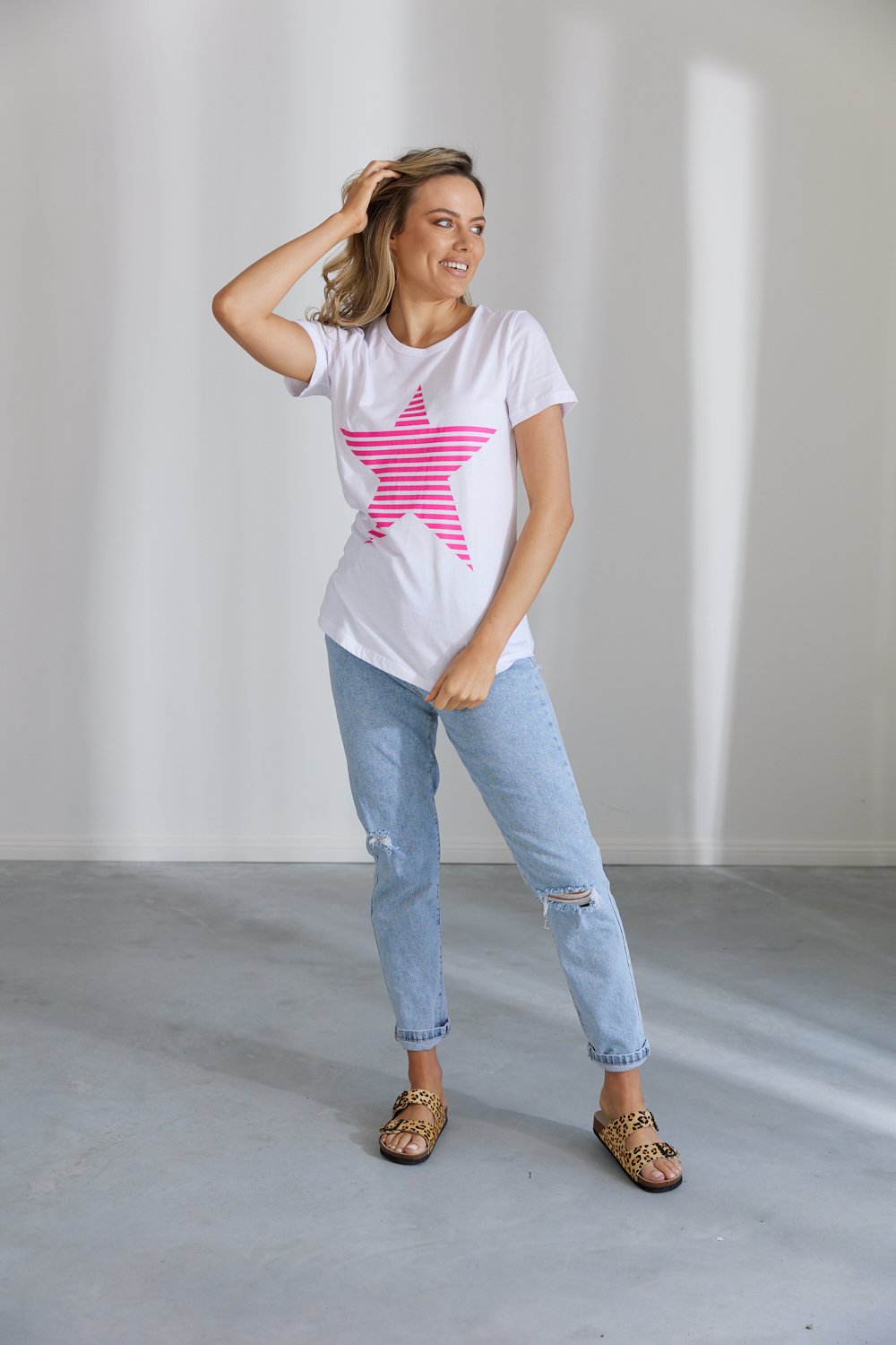 Shop Jovie Australian Stockists Buy jovie Clothing online australian Jovie the label Stockists Buy Star tees Online Jovie Star Tee for sale Jovie Evie Star Tee Line Star Tee