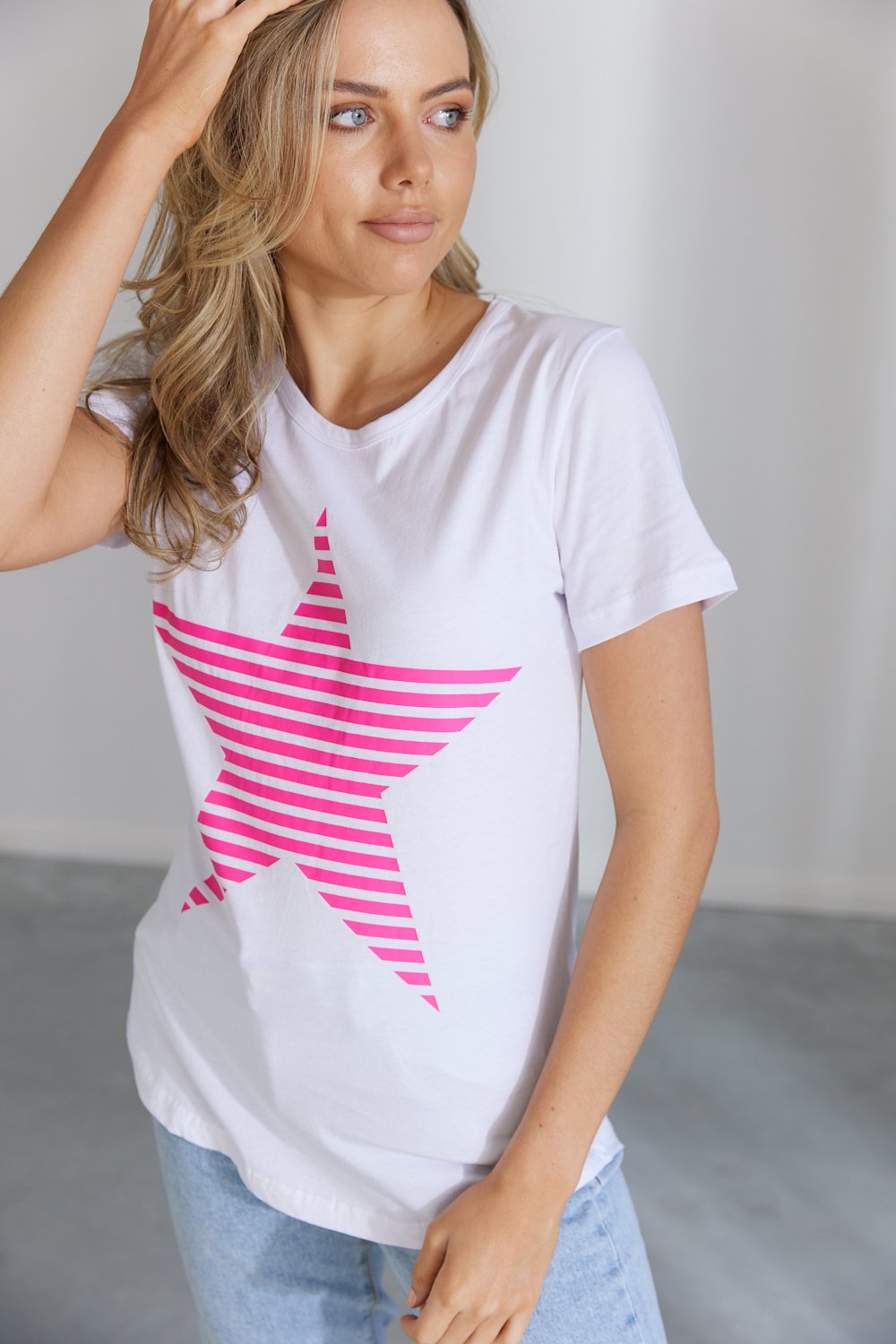 Shop Jovie Australian Stockists Buy jovie Clothing online australian Jovie the label Stockists Buy Star tees Online Jovie Star Tee for sale Jovie Evie Star Tee Line Star Tee