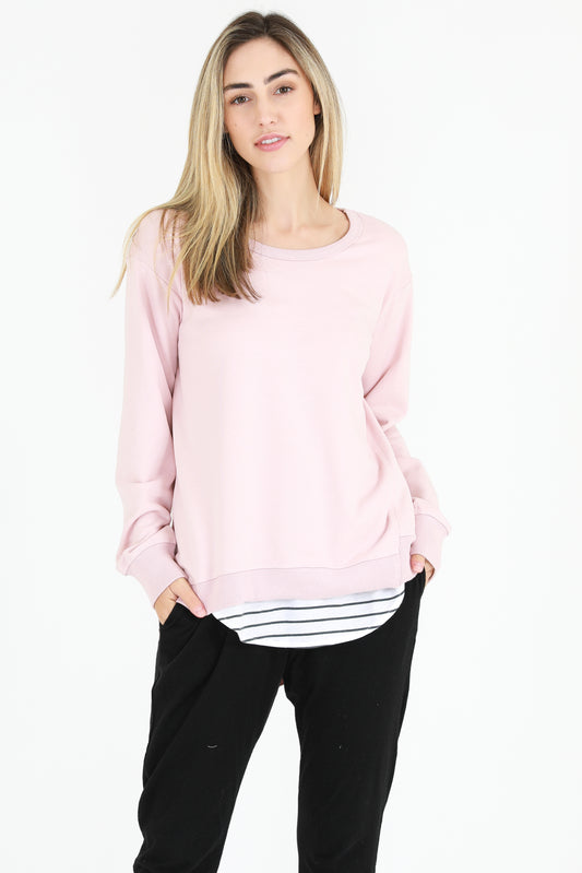 3rd Story Australian Stockist - Basic State Australia - Newhaven Sweater Marshmallow