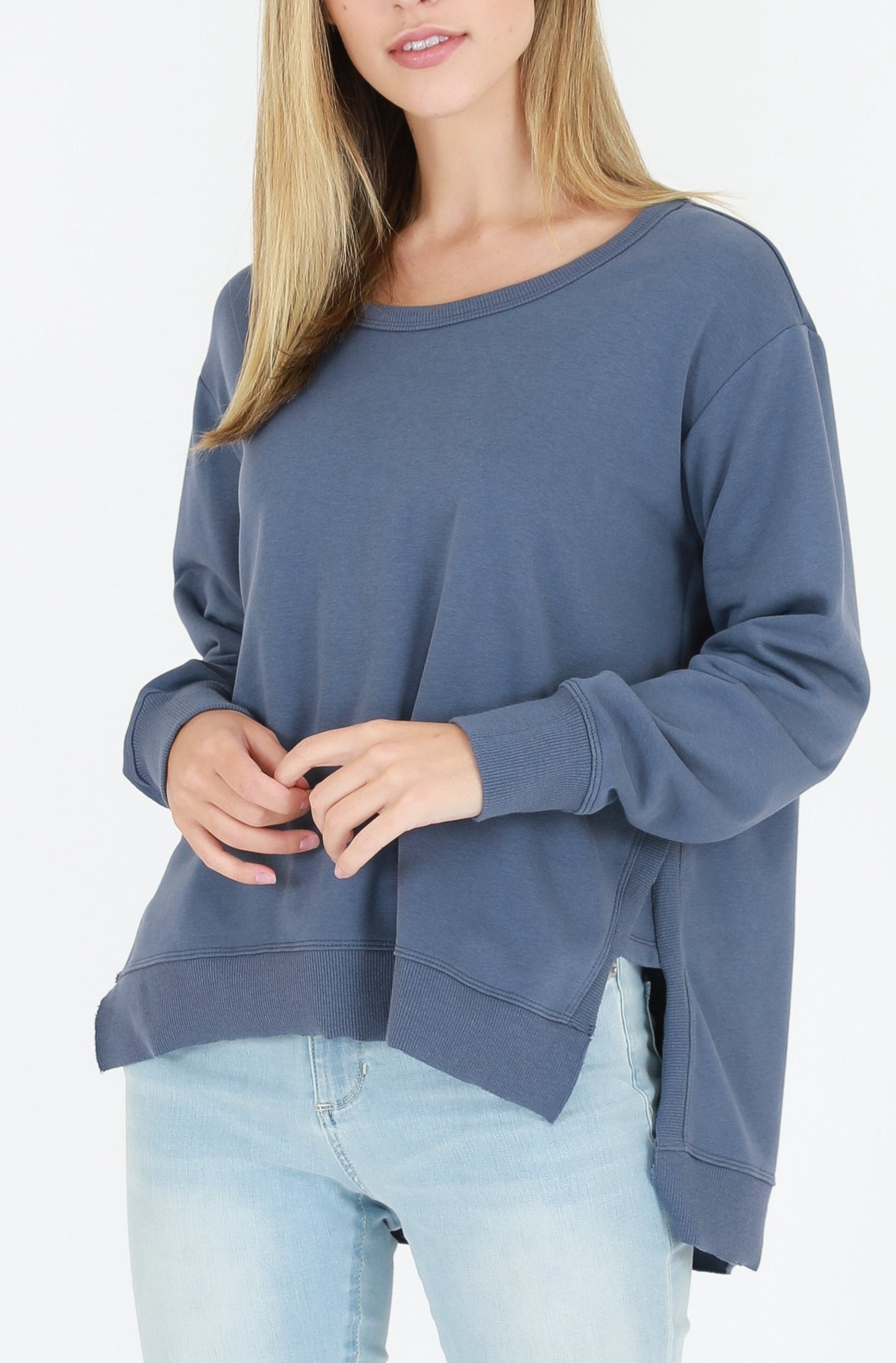Buy 3rd Story Ulverstone 3rd Story Stockist - Basic State 3rd Story Ulverstone Jumper Ulverstone Sweater - Bluestone