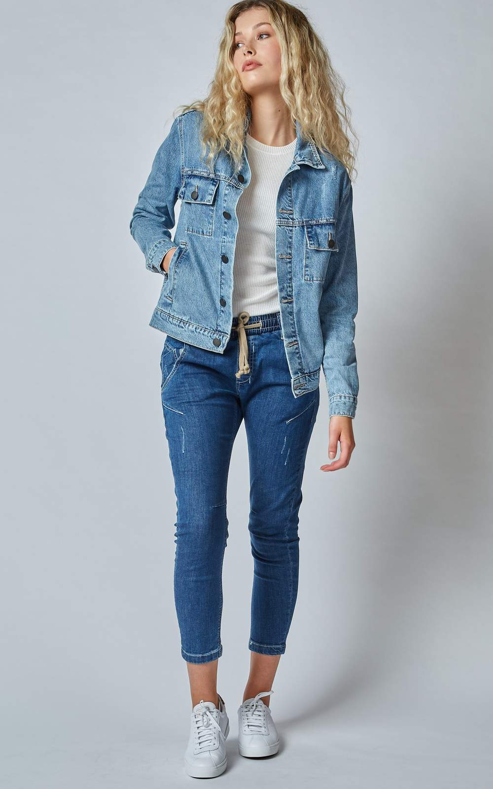 Shop Dricoper Denim Jacket Buy Dricoper denim jacket DAZZLER BUR BLUE DENIM JACKET