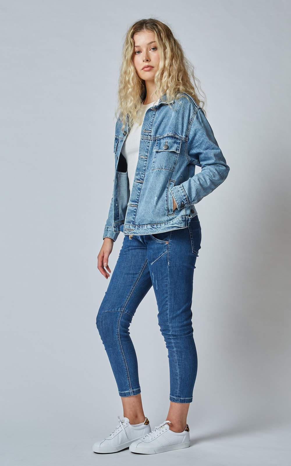 Shop Dricoper Denim Jacket Buy Dricoper denim jacket DAZZLER BUR BLUE DENIM JACKET
