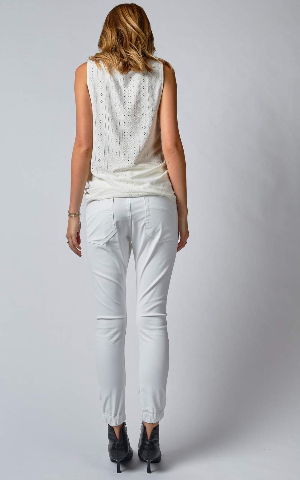 Shop Dricoper White Coated Denim jeans buy Dricoper online Dricoper Australian stockist shop dricoper australia white coated joggers white joggers