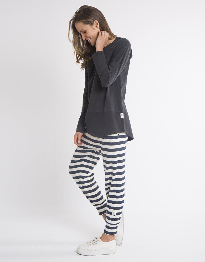 Shop Elm Embrace Plus Size Clothing - White Long Sleeve Rib Tee - Basic State AustraliaElm Embrace Stockist Elm Plus Size Rib Long Sleeve Tee White Elm Fundamental Long Sleeve Rib Tshirt - Blush White Elm Long Sleeve Rib Tee Basic State Elm Fundamental Rib Long Sleeve Tee Stockist Elm Australian stockist