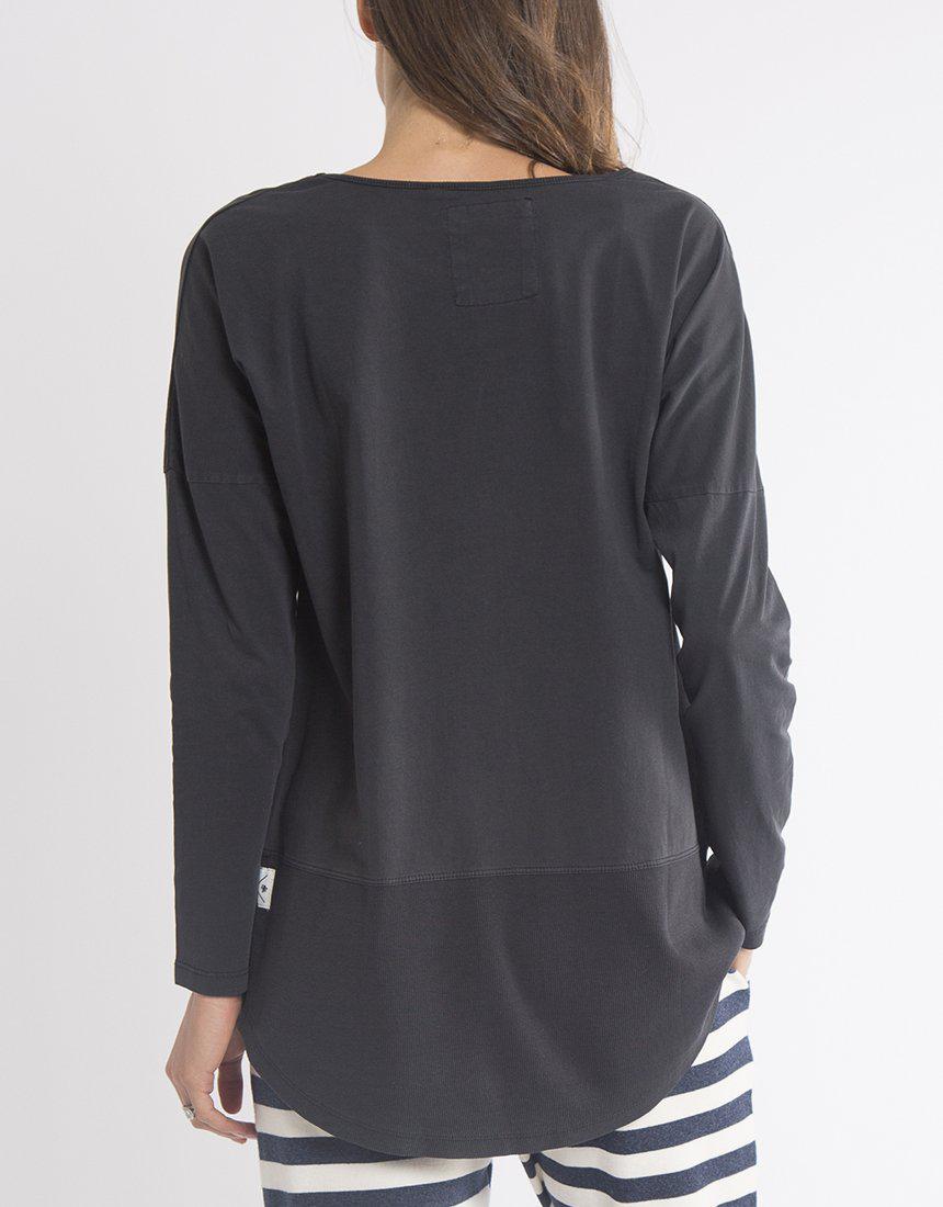 Buy Elm Embrace Clothing online Shop Elm Embrace Plus Size Clothing - White Long Sleeve Rib Tee - Basic State Australia Elm Embrace Stockist Elm Plus Size Rib Long Sleeve Tee Black Elm Fundamental Long Sleeve Rib Tshirt - Blush Black Elm Long Sleeve Rib Tee Basic State Elm Fundamental Rib Long Sleeve Tee Stockist Elm Australian stockist