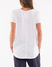 Plus Size St Helens Henley Tee - White