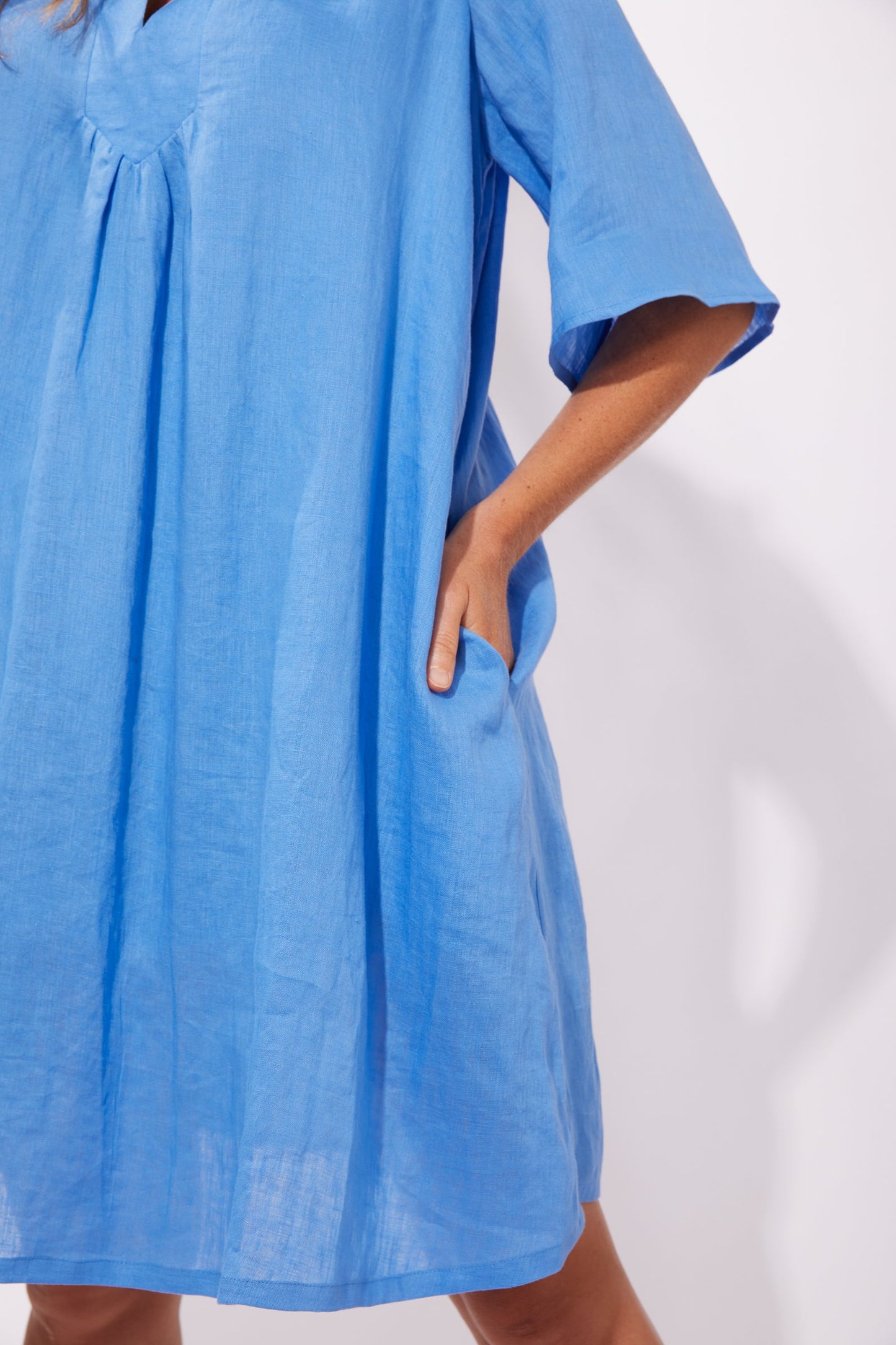 Haven Clothing Australian Stockist Haven Stockist Melbourne Basic State Haven Clothing Stockist online Shop Haven Clothing Majorca Dress Marine Blue