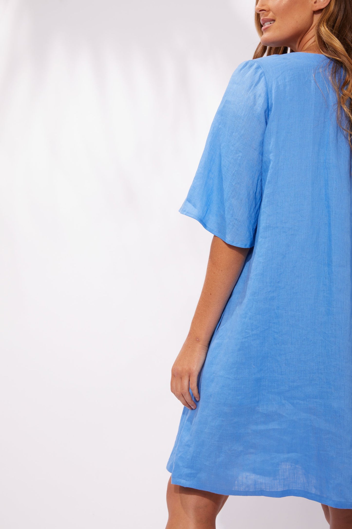 Haven Clothing Australian Stockist Haven Stockist Melbourne Basic State Haven Clothing Stockist online Shop Haven Clothing Majorca Dress Marine Blue