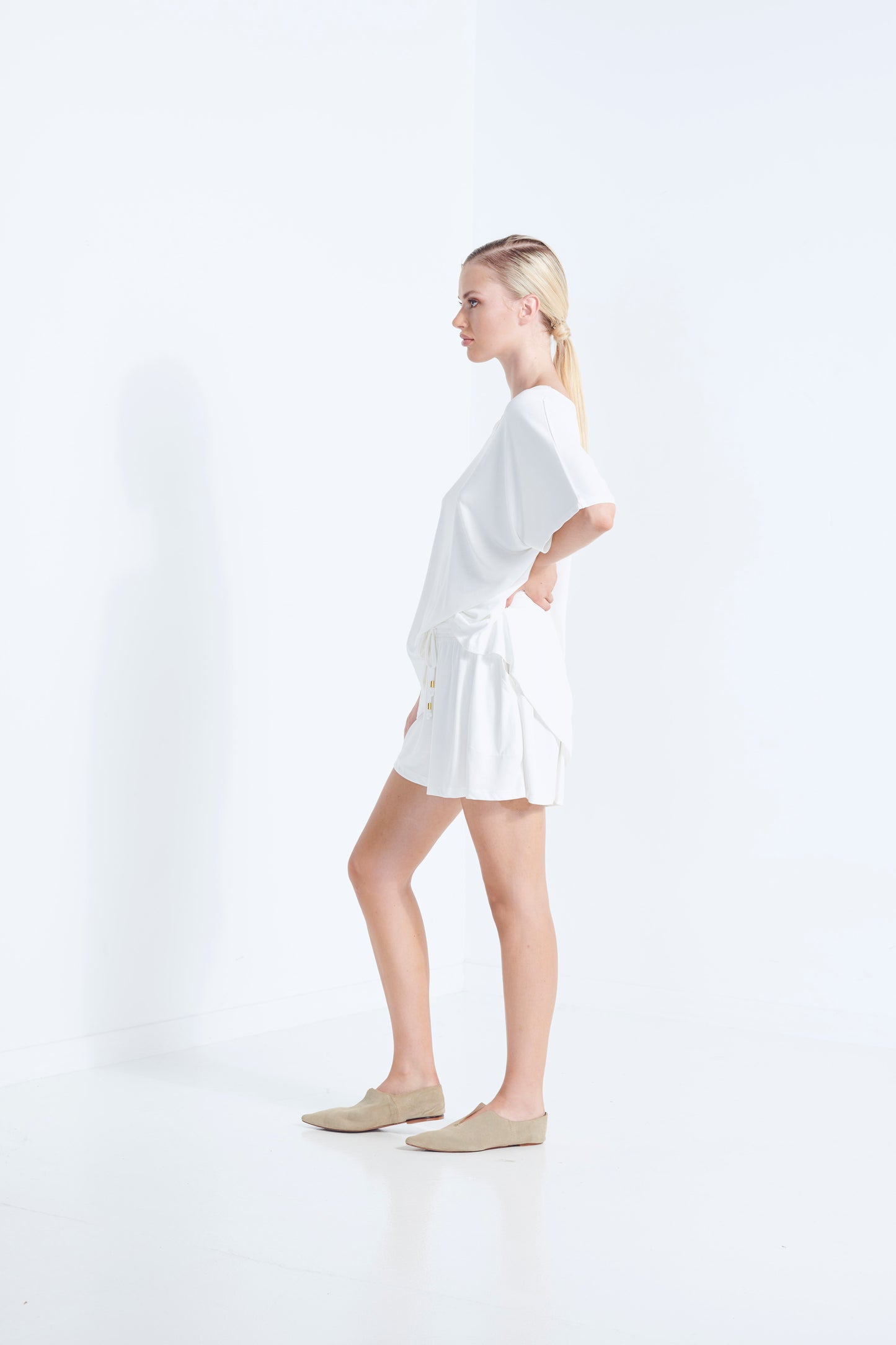 Hera Top - White Dew