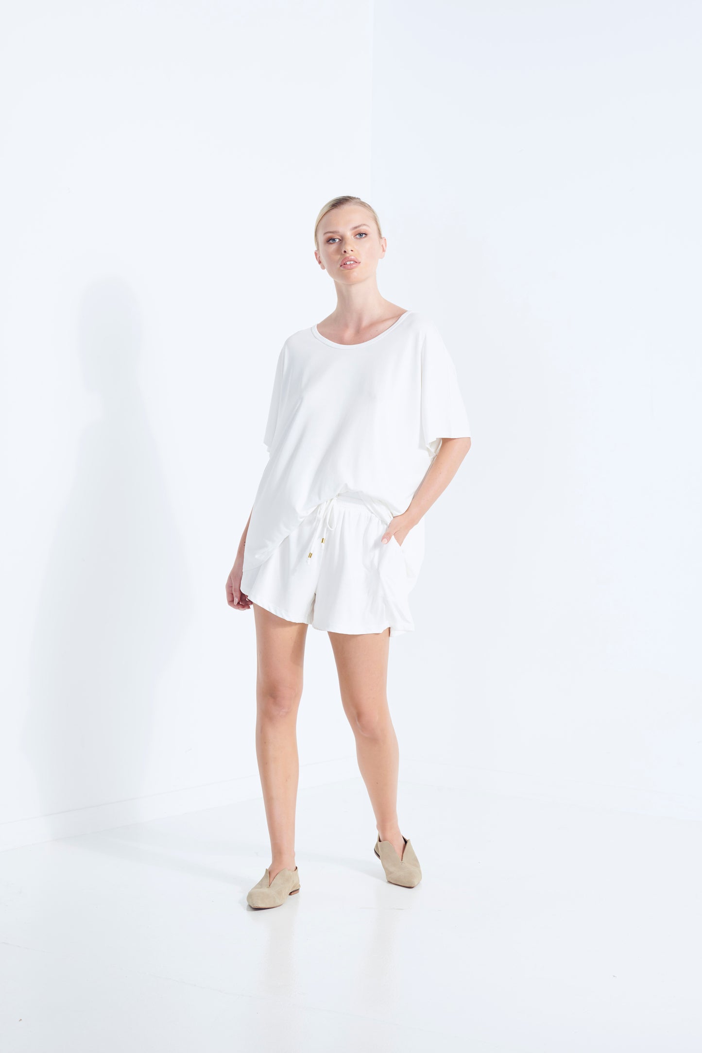 Hera Top - White Dew