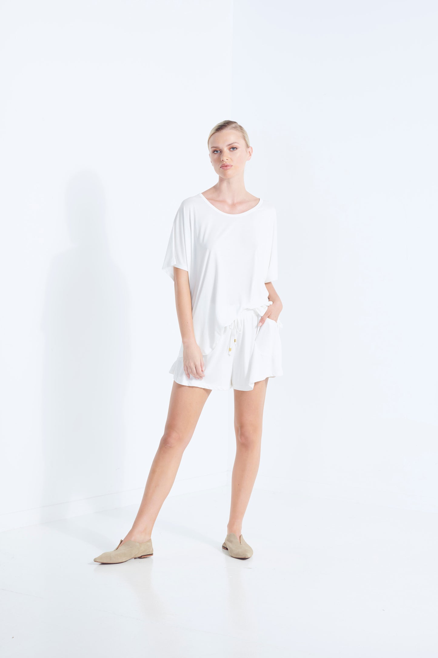 Hera Top - White Dew