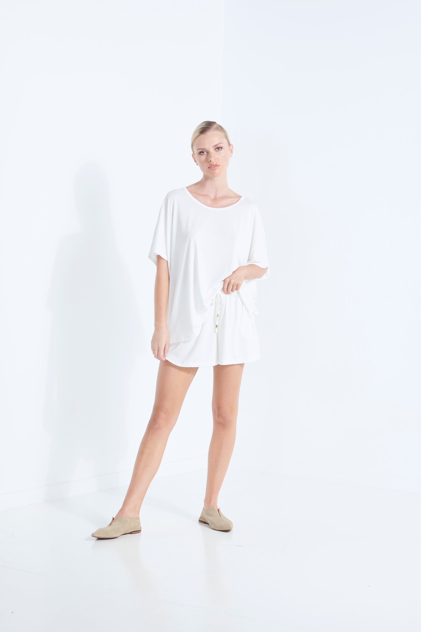 Hera Top - White Dew