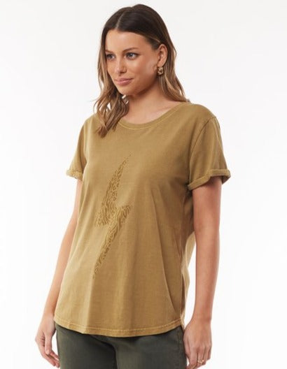 Foxwood Lightning Tee Foxwood Clothing Lightning Tshirt Leopard Lightning Tshirt Basic State Foxwood Australian Stockist Foxwood Melbourne Stockist Foxwood Sydney Stockist Foxwood Brisbane Stockist Foxwood Adelaide Stockist