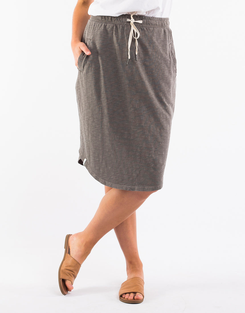 Elm khaki skirt hotsell