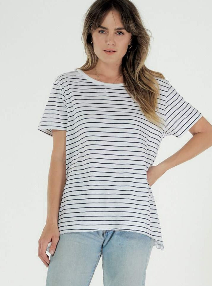 Olivia Organic Tee Cle Clothing Navy Stripe Cle Organic Basics Basic State Cle Australian Stockist Olivia Organic Tee Cle Clothing Blush Cle Organic Basics Basic State Cle Australian Stockist Cle Clothing Australia Cle Organic Clothing Cle Organic Basics