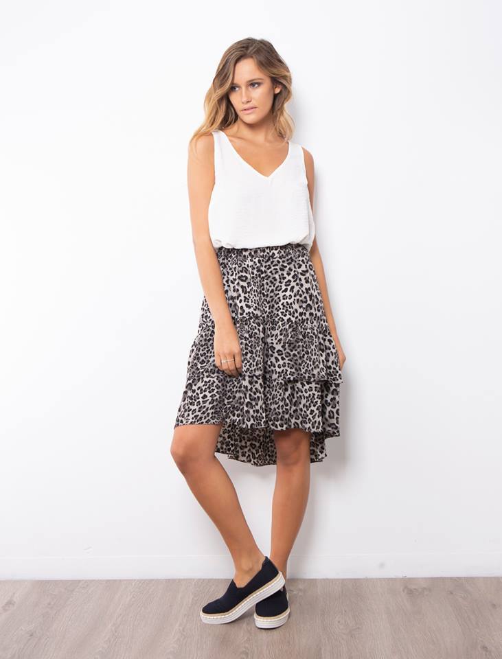 Animal Print Skirt Leopard Print Skirt Demi Skirt Lulu Skirt