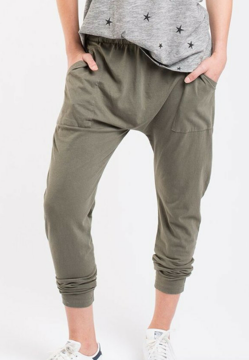 Plus Size Weekender Lounge Pant - Khaki