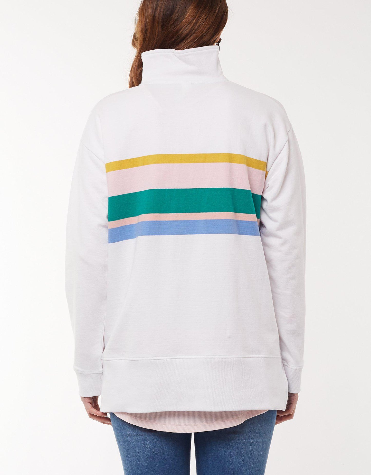 Buy Elm My Crush Zip Neck Fleece Shop Elm Zip Fleece Buy Elm Stripe Jumper Buy Elm Zip Neck Fleece Elm Online Stockist Elm Melbourne Stockist Elm Sydney Stockist Elm Brisbane stockist Elm Perth Stockist