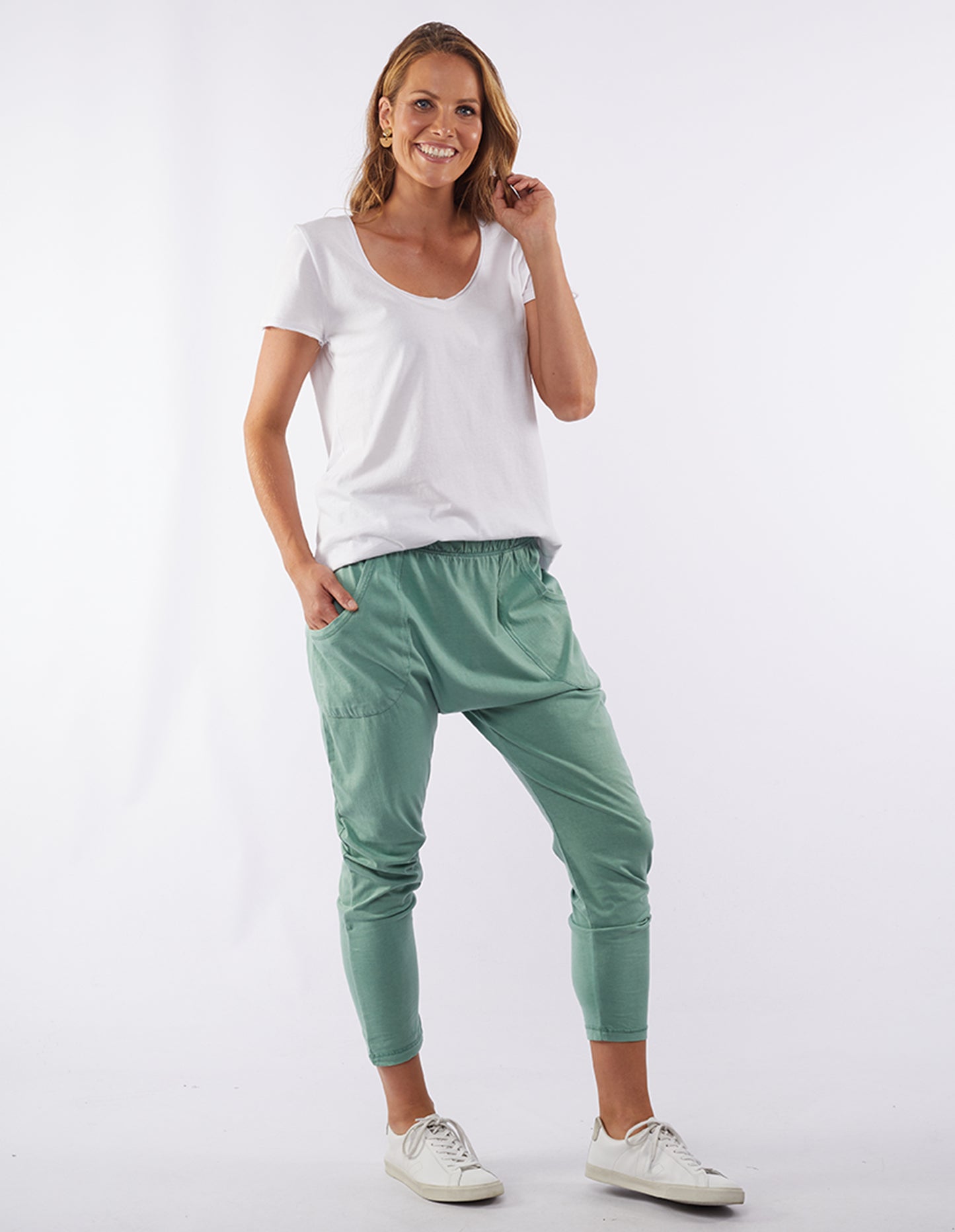 Plus Size Weekender Lounge Pant - Sage