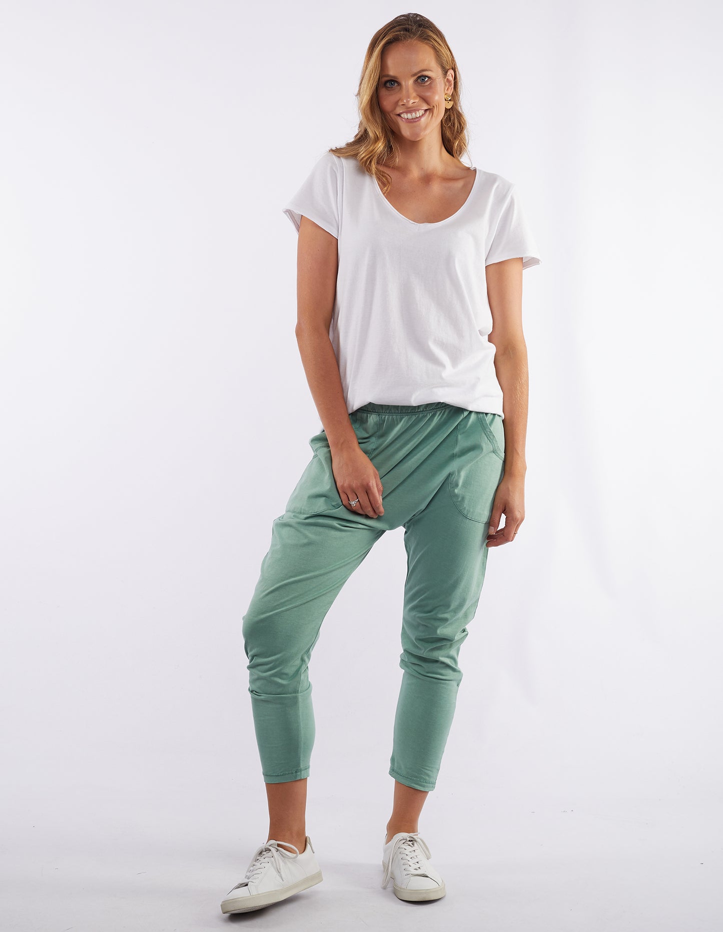 Plus Size Weekender Lounge Pant - Sage
