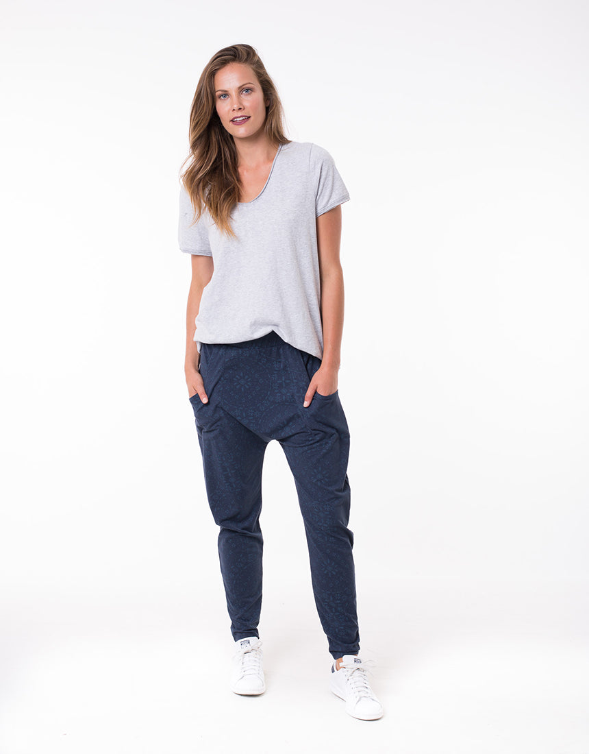 Elm Embrace Plus Size Elm Fundamentals - V Neck Tshirt - Grey Marle - Basic State Australia