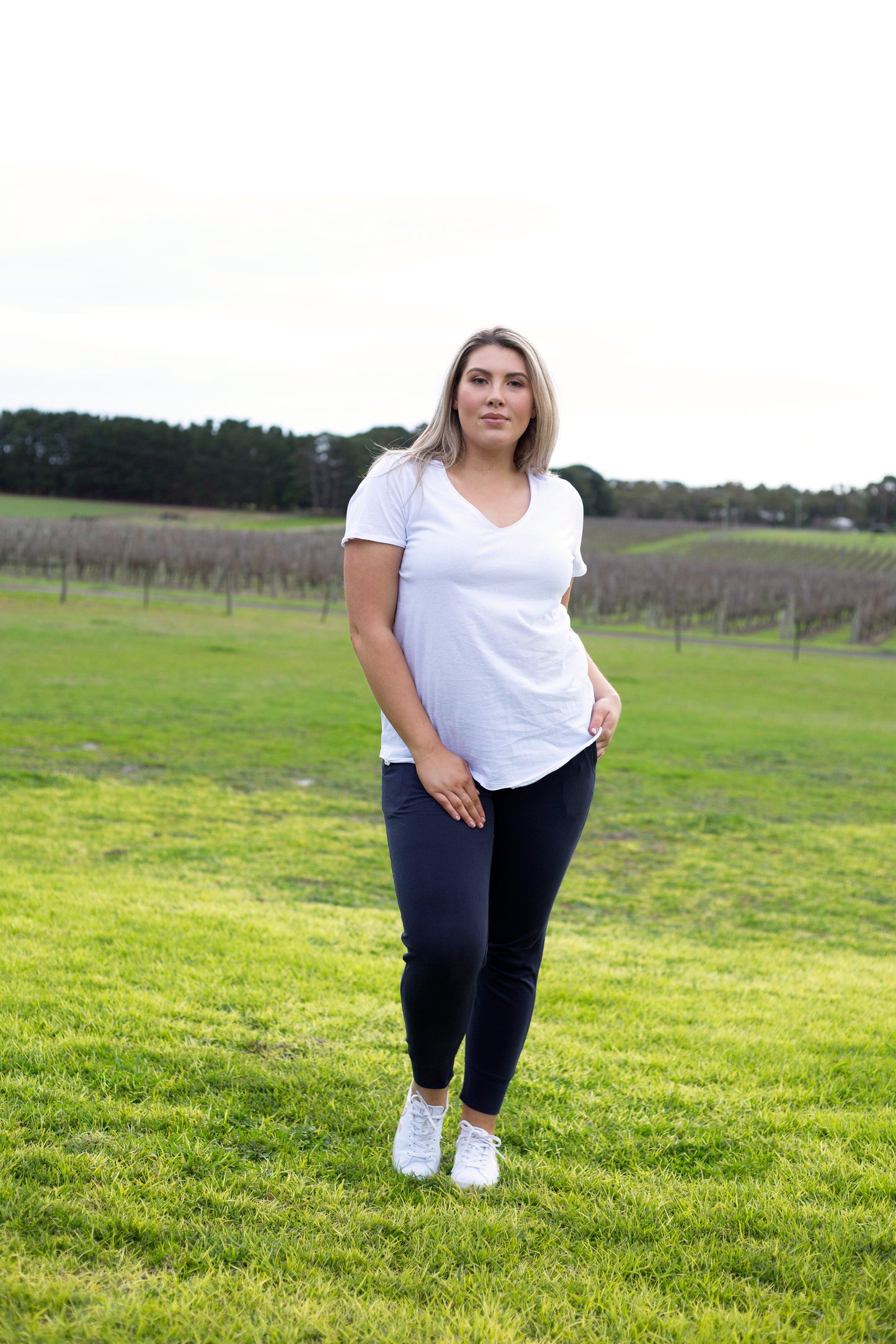 Elm Clothing Online Elm Fundamental V Tee Elm Clothing Elm V Tee Elm V Tshirt Elm White Tee Elm Plus Size Tee Elm Plus Size Tshirt Elm Fundamental V Tee White Basic State Elm Stockist Elm Sydney STockist Elm Melbourne Stockist Elm Adelaide Stockist Elm Brisbane Stockis