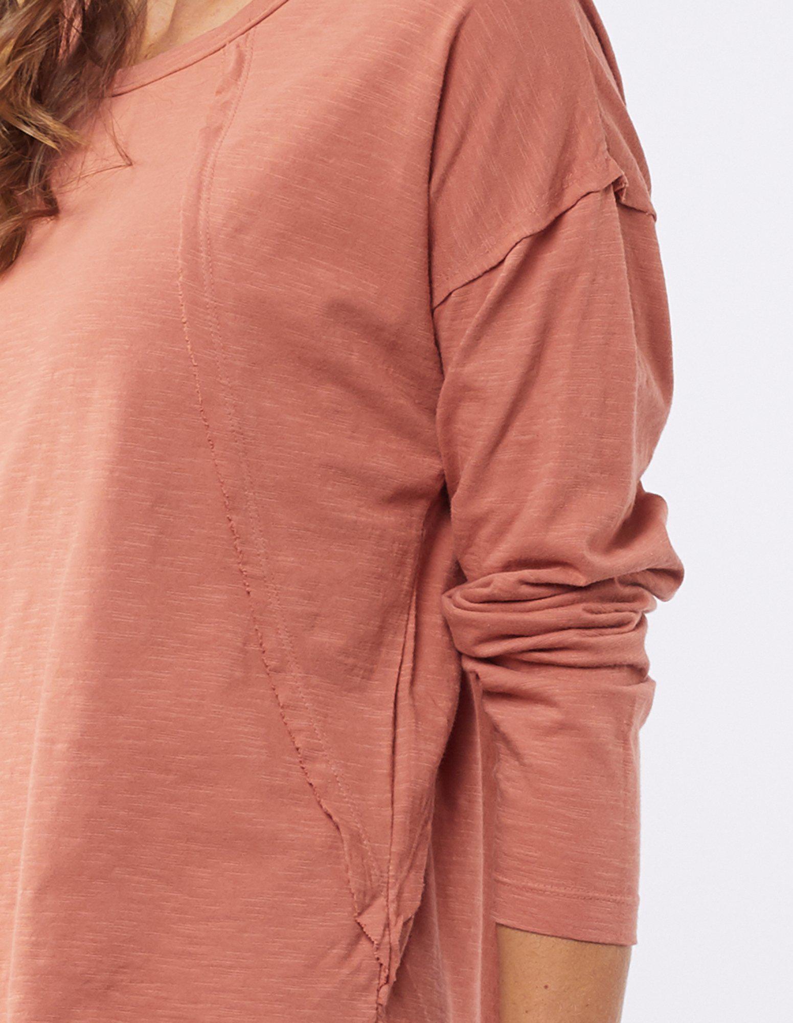 Buy Mackenzie Crew Buy Foxwood Long Sleeve Tee Copper Buy Foxwood Mackenzie Crew Copper Buy Mackenzie Long Sleeve Top Copper