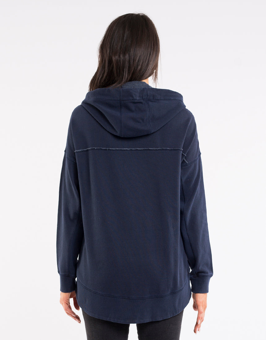 Foxwood Jasmine Hoody Navy - 55X0004.NAVY