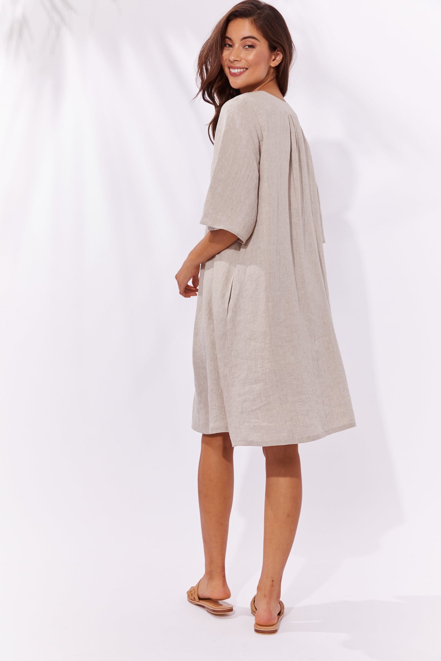 Haven Clothing Majorca Dress Sand Basic State Haven Stockist Australia