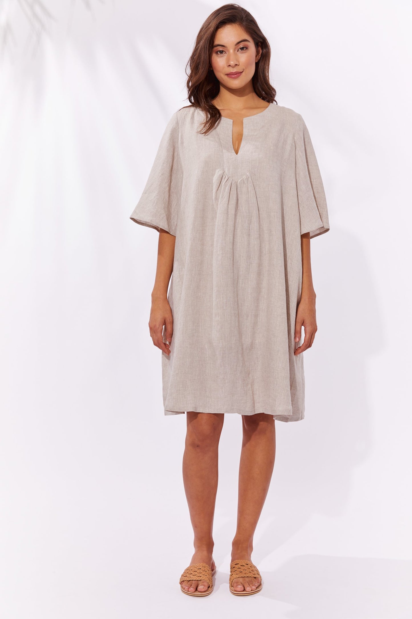 Haven Clothing Majorca Dress Sand Basic State Haven Stockist Australia