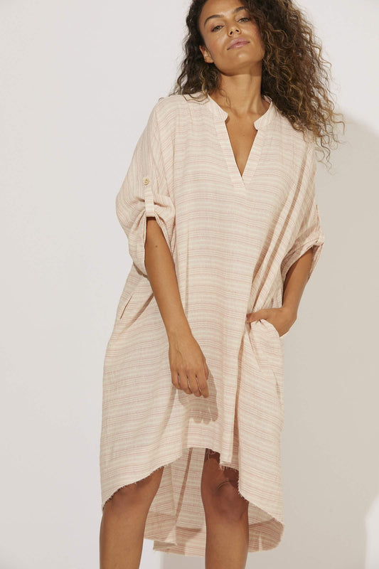 Shop Haven Drifter Shirt Top / Dress Sorbet online Shop Haven Coverall Buy Haven Clothing Shirt Dress Sorbet Coverall Shop Haven Throwover Coverall