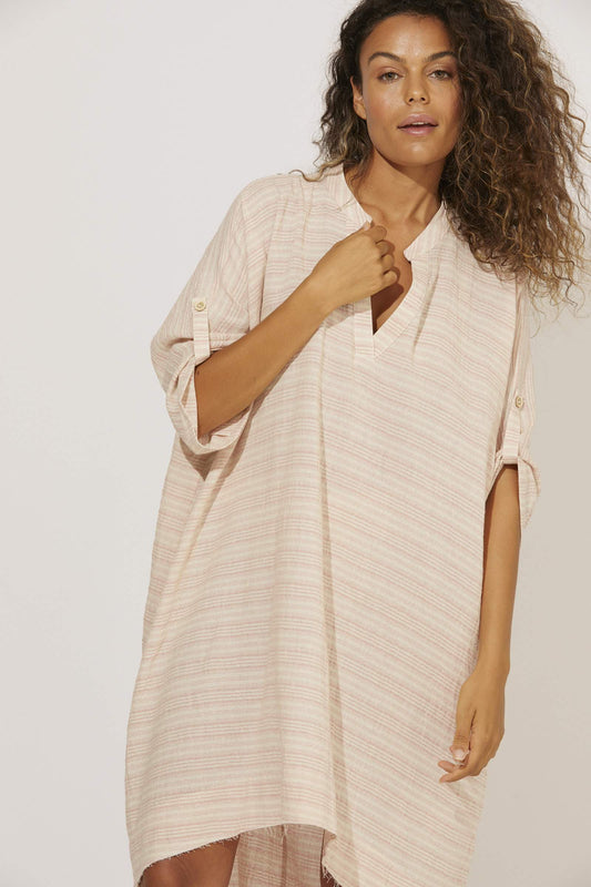 Shop Haven Drifter Shirt Top / Dress Sorbet online Shop Haven Coverall Buy Haven Clothing Shirt Dress Sorbet Coverall Shop Haven Throwover Coverall