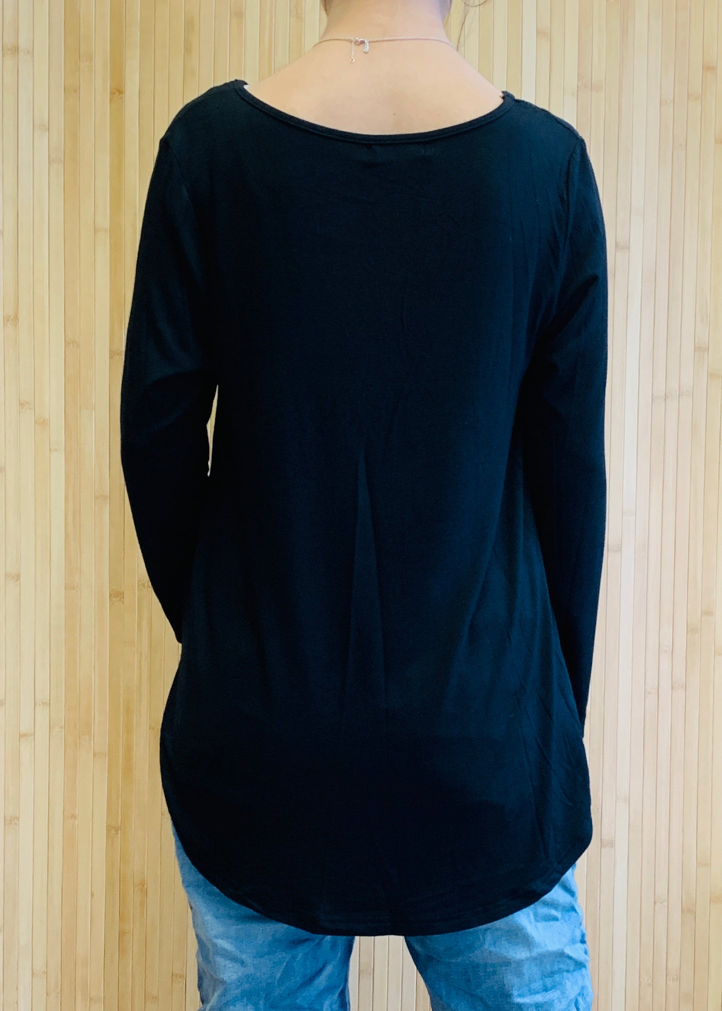 Italian Star Ralph Denim Jeans italian Star Ralph Pants Shona Diamante Star Long Sleeve Tee Diamante Star Top Diamante Star Black Top Basic State Shona Star Top