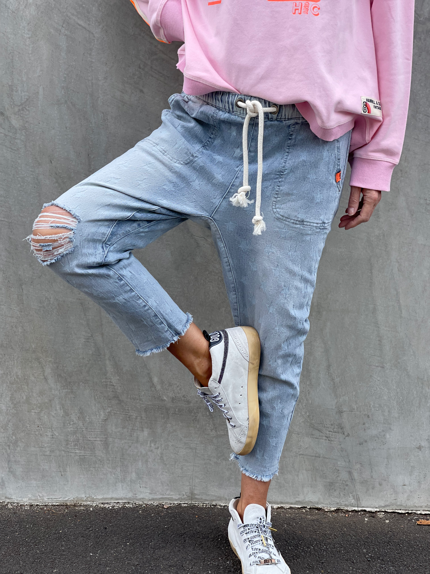 Hammill and co jeans, shop hammill and co Jeans, Buy Hammill and co slouch jeans, hammill and co stockists