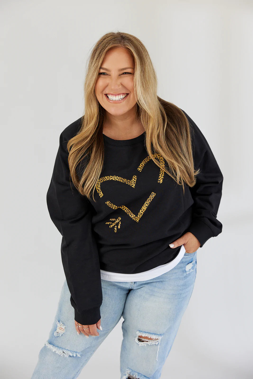Love Sweater - Black
