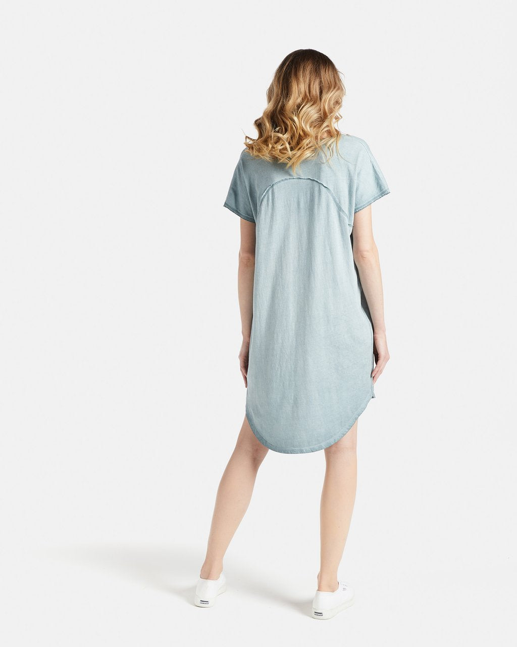 Jac & Mooki Naomi Tshirt Dress - Colour Fade Dress - Basic State