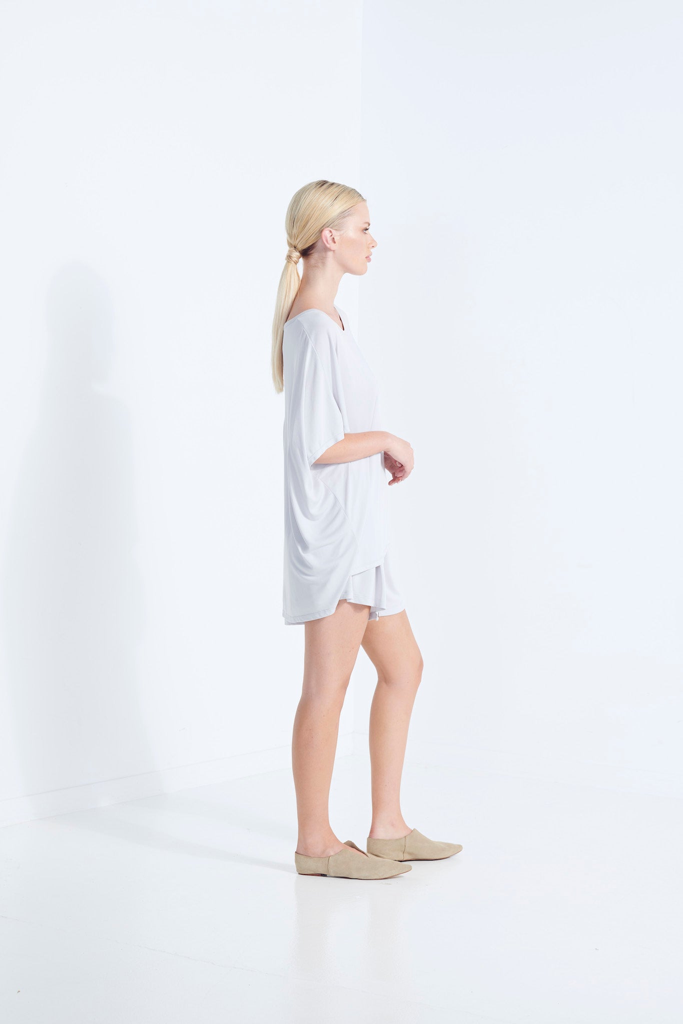 Hera Top - Wisp Grey (Plus Size)