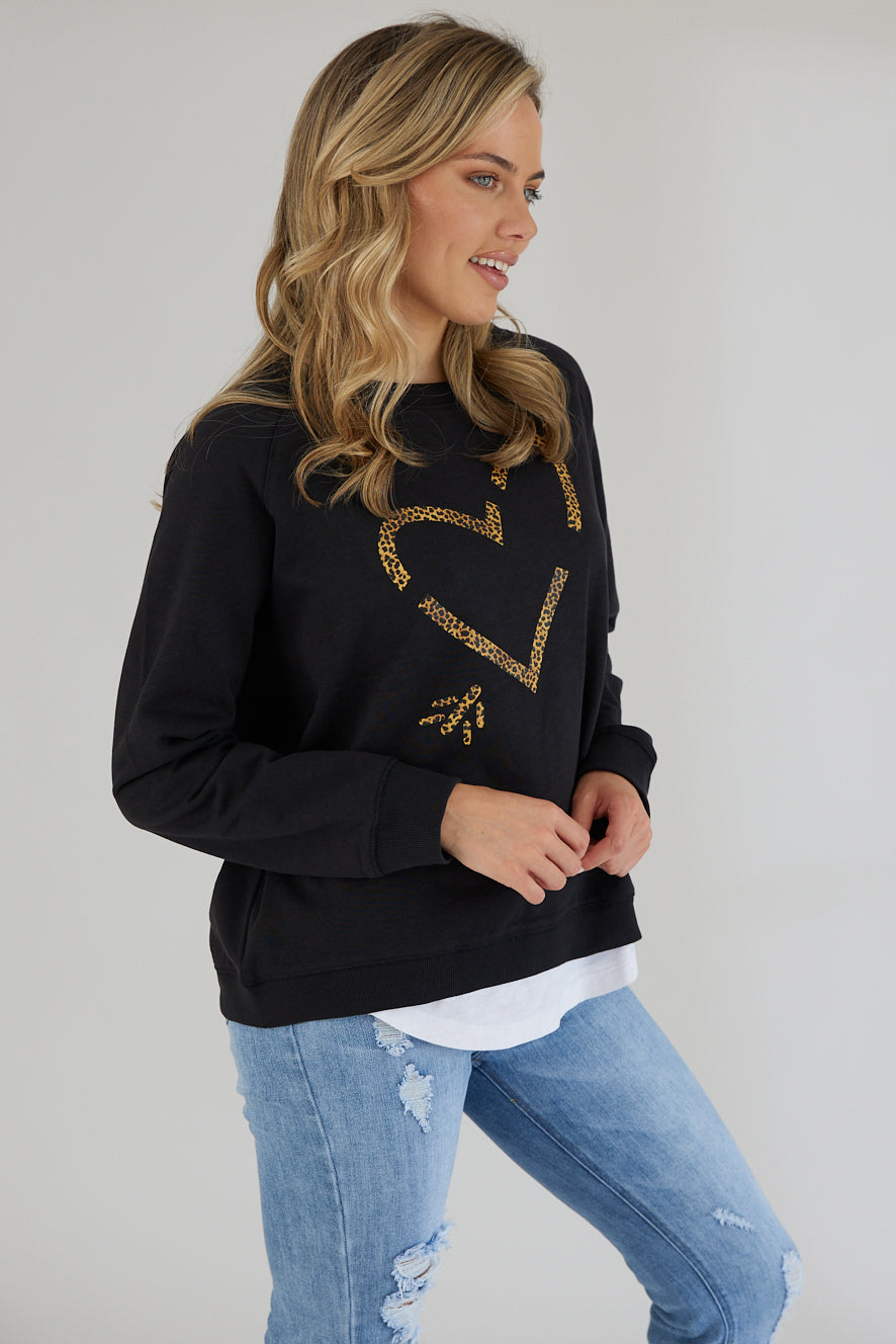 Love Sweater - Black
