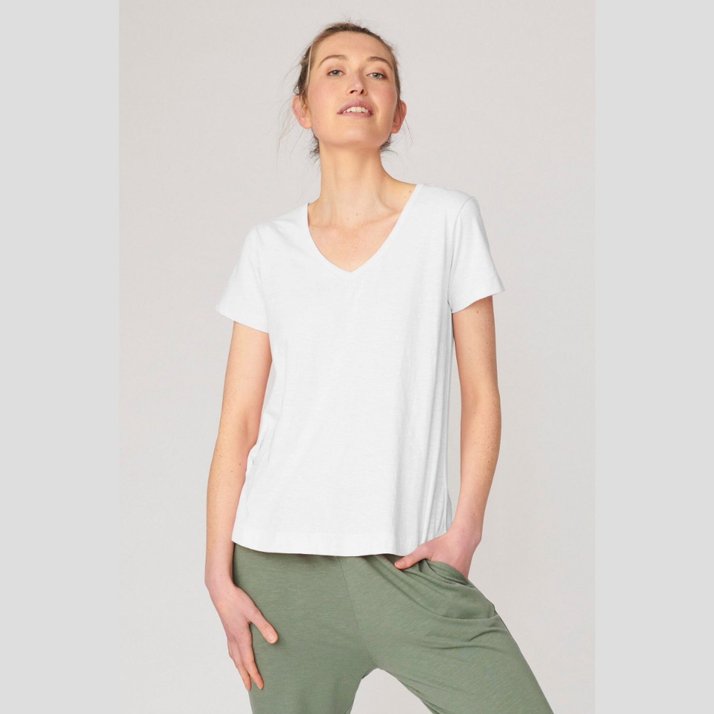 Melrose V Neck Tee
