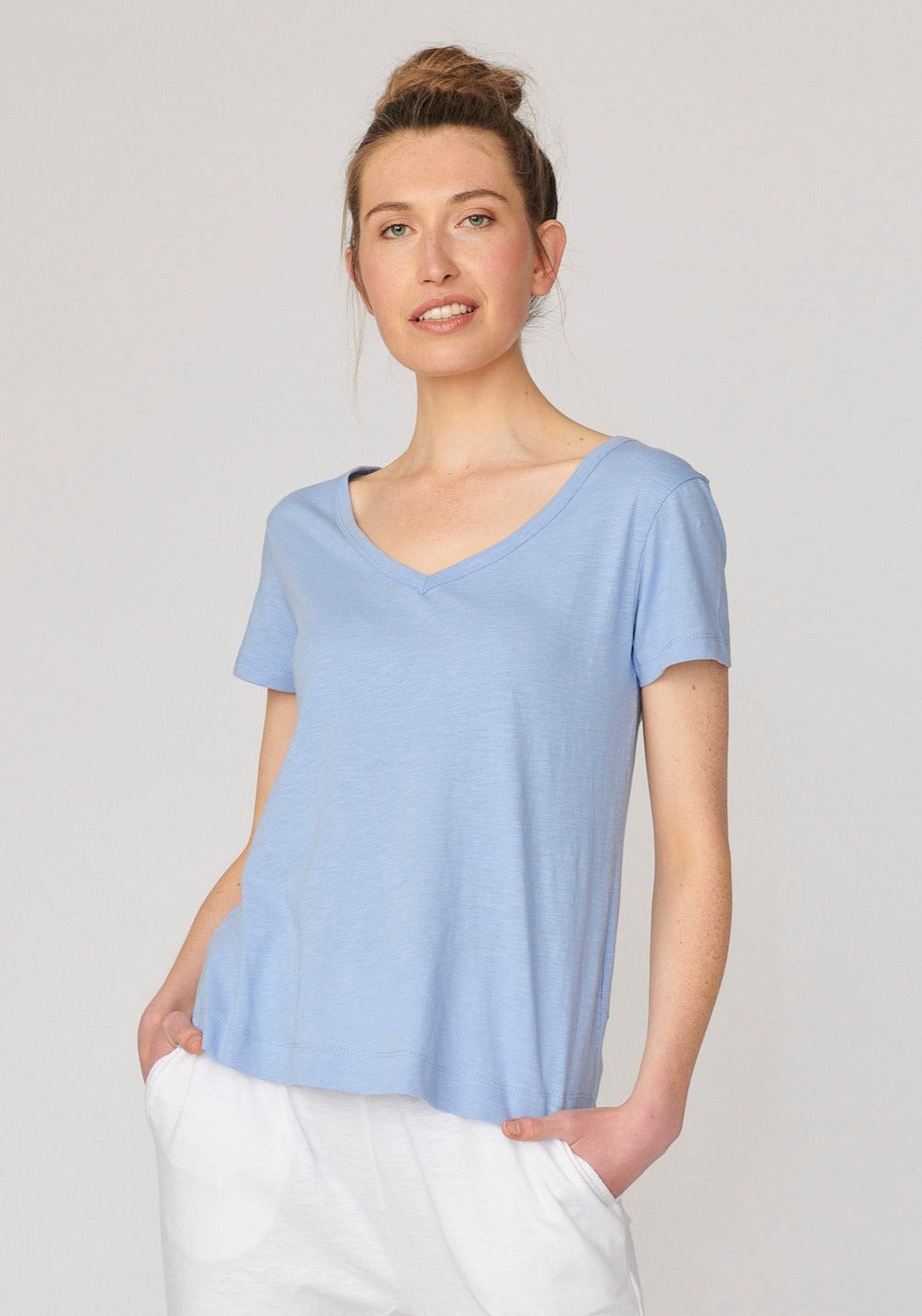 Melrose V Neck Tee
